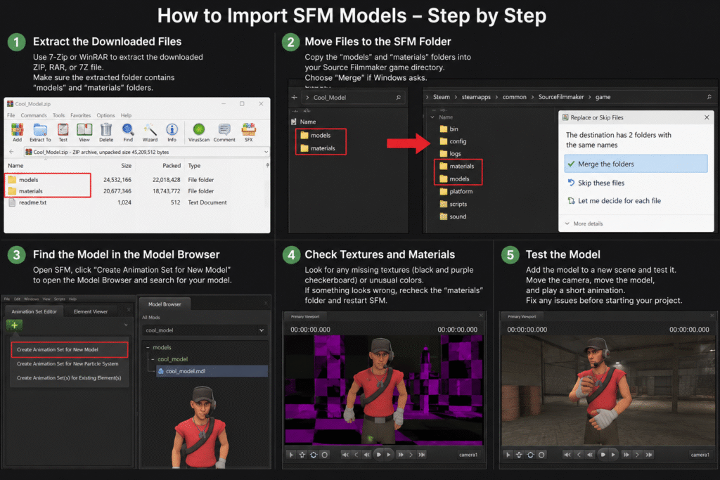 import sfm models