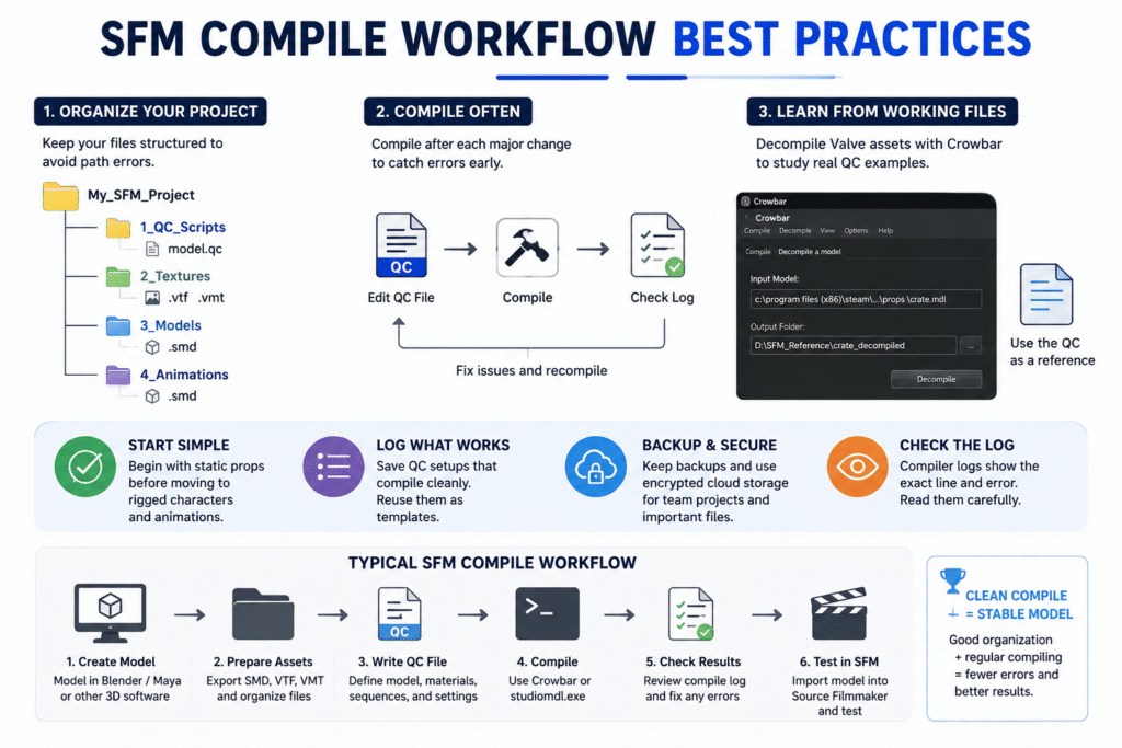 SFM Compile Workflow